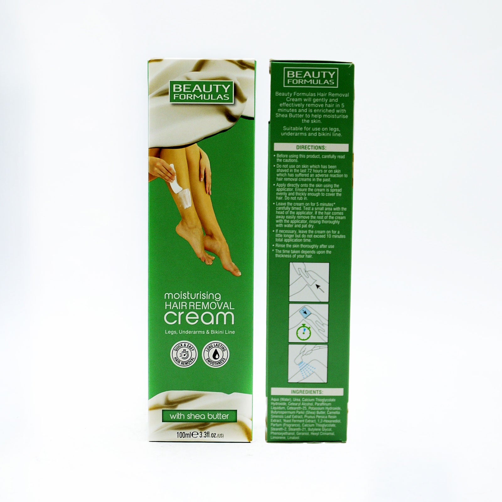 Beauty Formulas Hair Remover Cream Moisturising 100ml | High Quality Tissue Product Online - Product Image Beauty Formulas Hair Remover Cream Moisturising 100ml | High Quality Tissue Product Online - Product Image